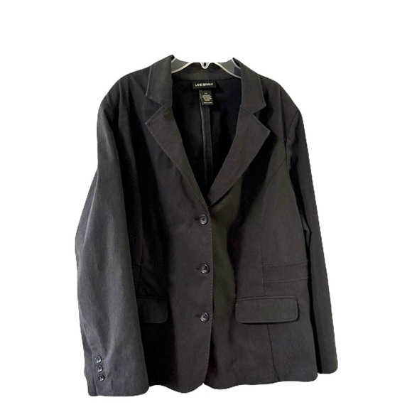 Lane Bryant Black Blazer Classic Suit Jacket - Picture 1 of 3